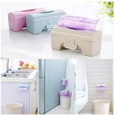 DISPENSER PLASTIK SAMPAH ROLL TEMPEL / DISPENSER KANTONG SAMPAH ROLL HOLDER PLASTIK SAMPAH TEMPAT PLASTIK ROLL