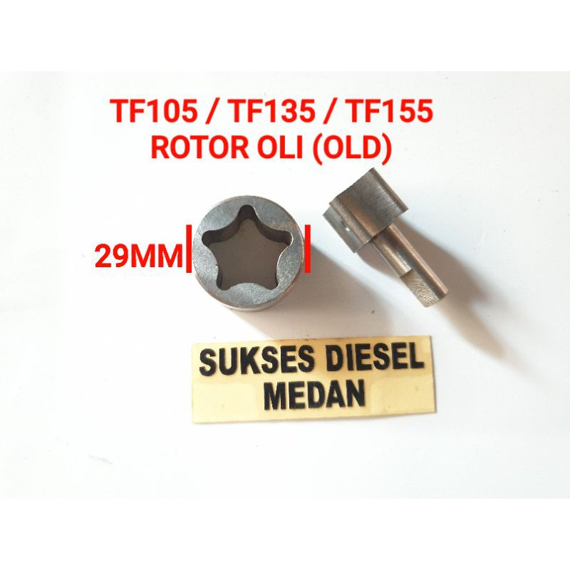 Jual TF105 TF 105 TF135 TF155 Rotor Oil Rotor Pompa Oli Silinder Mesin