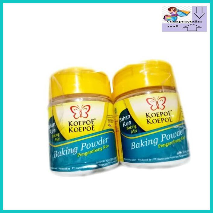 

54Etr7U- Baking Powder Kopoe Kupu 45 Gram / Pengembang Kue 9Uhhjt7-