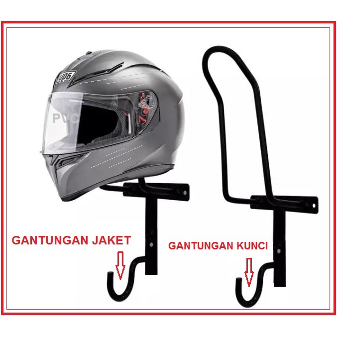 Gantungan jaket, helm ataupun kunci serbaguna