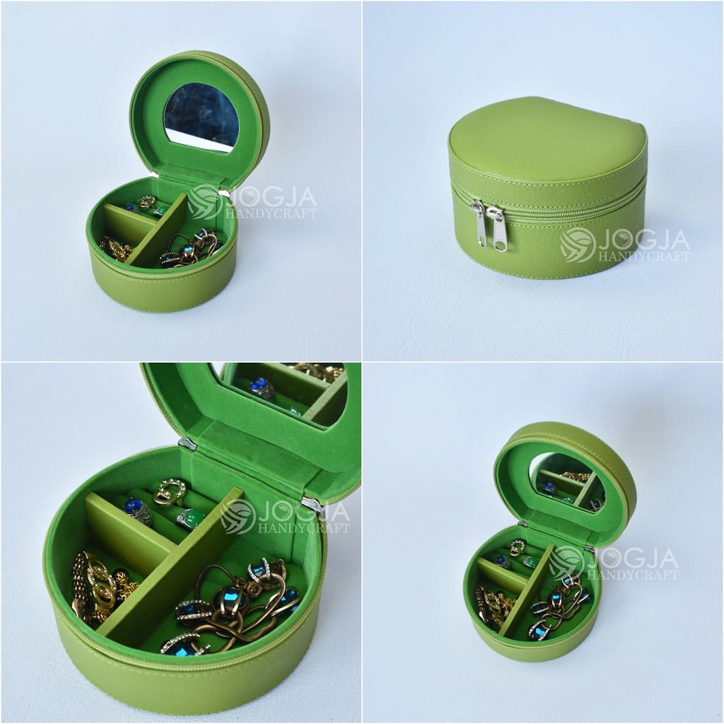 TEMPAT PERHIASAN MINI SIMPLE | KOTAK TEMPAT EMAS CINCIN KALUNG GELANG