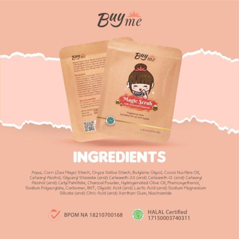 [READY] READY BUYME / BUY ME MAGIC SCRUB WITH ACTIVATED CHARCOAL