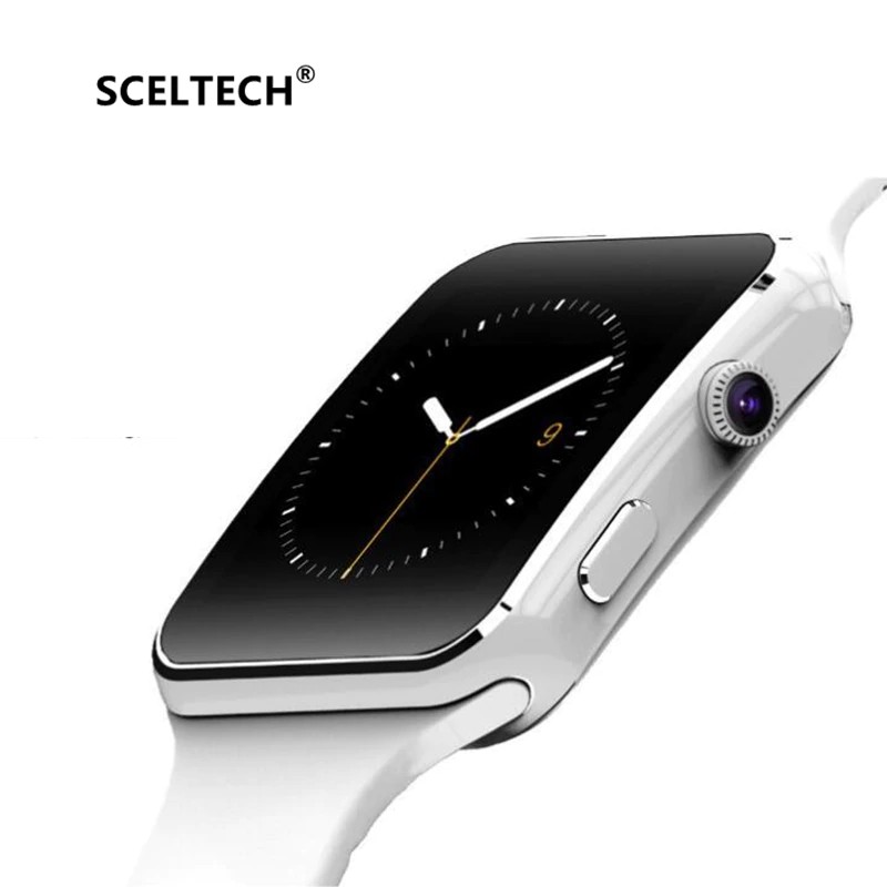 [PO] SCELTECH Bluetooth Smart Watch X6 Sport Passometer Smartwatch with Camera Support SIM Card