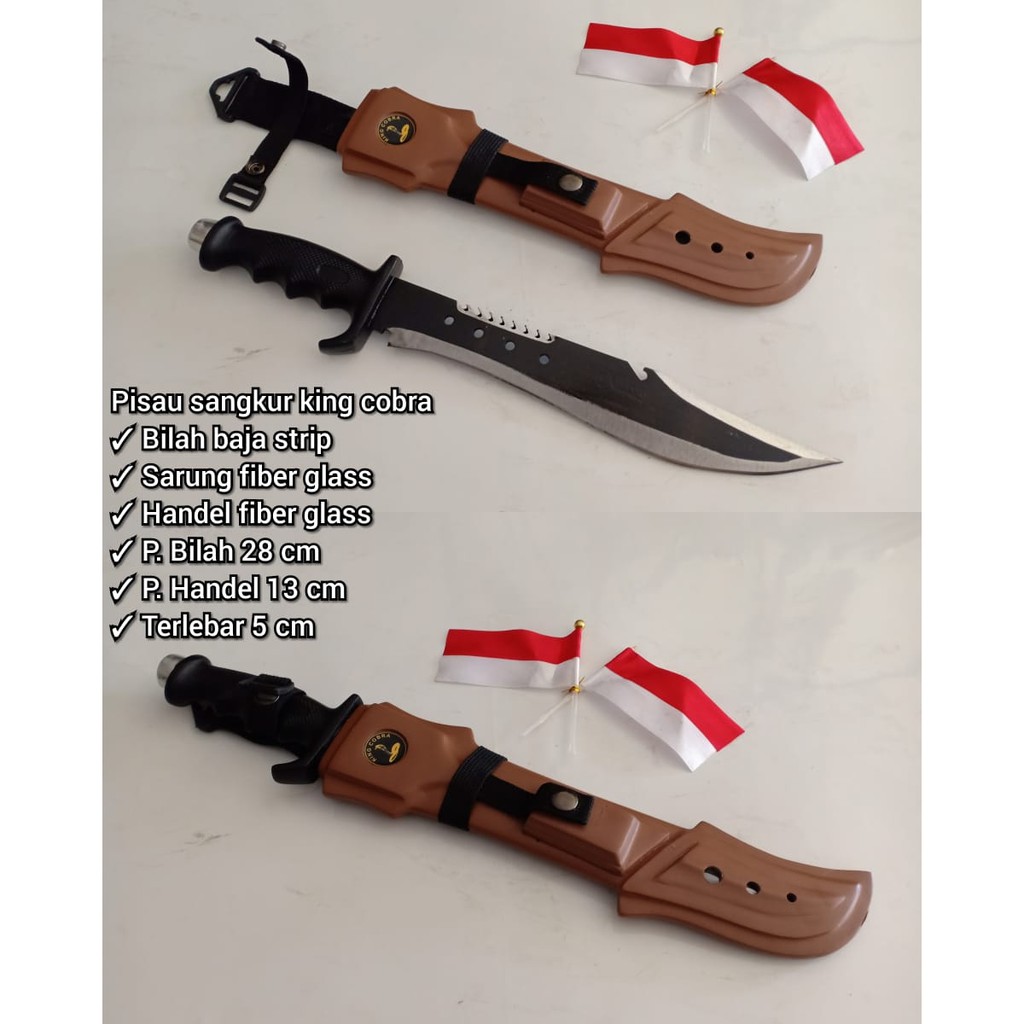 Pisau sangkur king Cobra