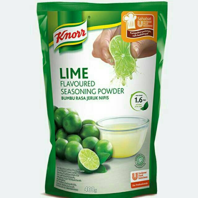 

Knorr lime 400 gram flavour seasoning powder