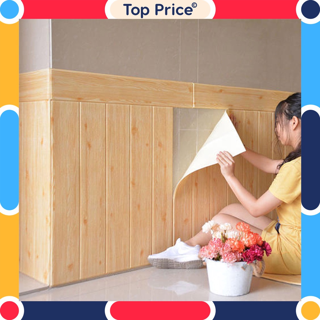 Wallpaper Dinding Stiker Wallfoam 3D Sticker Dekorasi Kamar Rumah Murah High Quality  U96