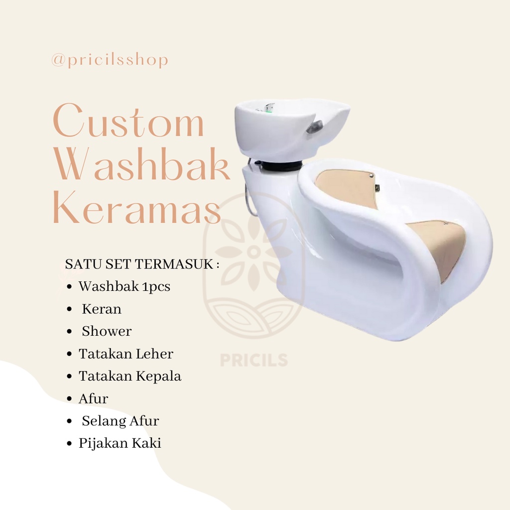 Kursi Keramas Fiber / Washbak Fiber /Box Keramas Custom