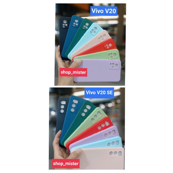 Case Softcase Silikon Dove Macaron VIVO V20  V20 SE