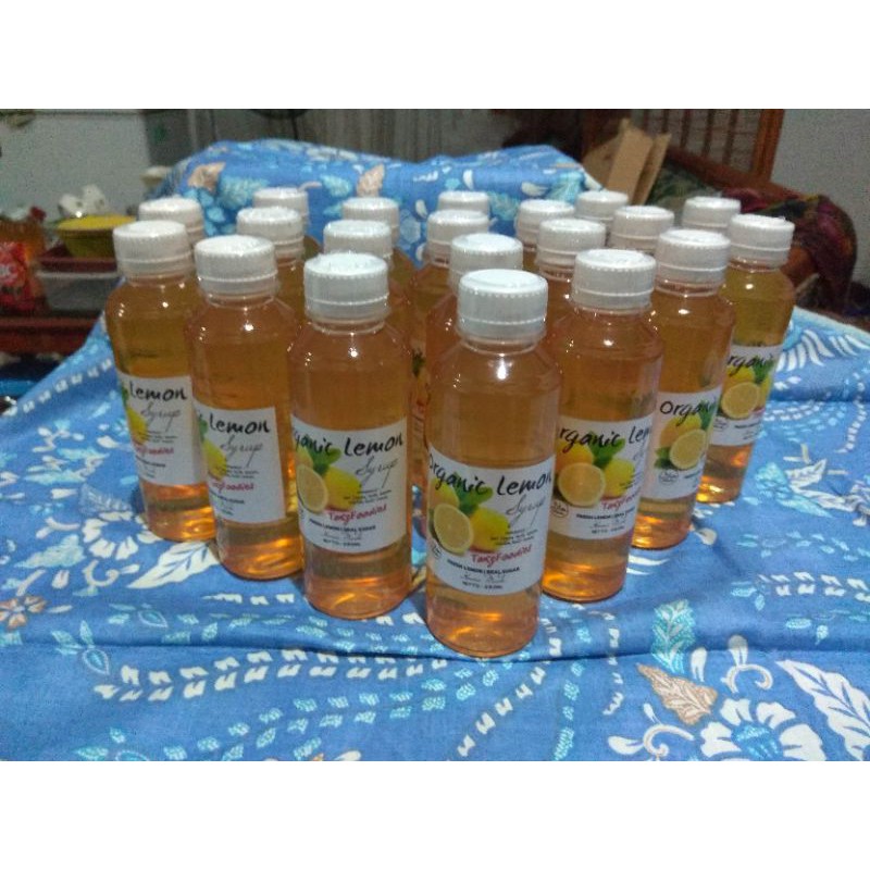 

Sirup Lemon Organik Tanz Foodies (5 Btl @250 ml) - Imunitas Anti Covid