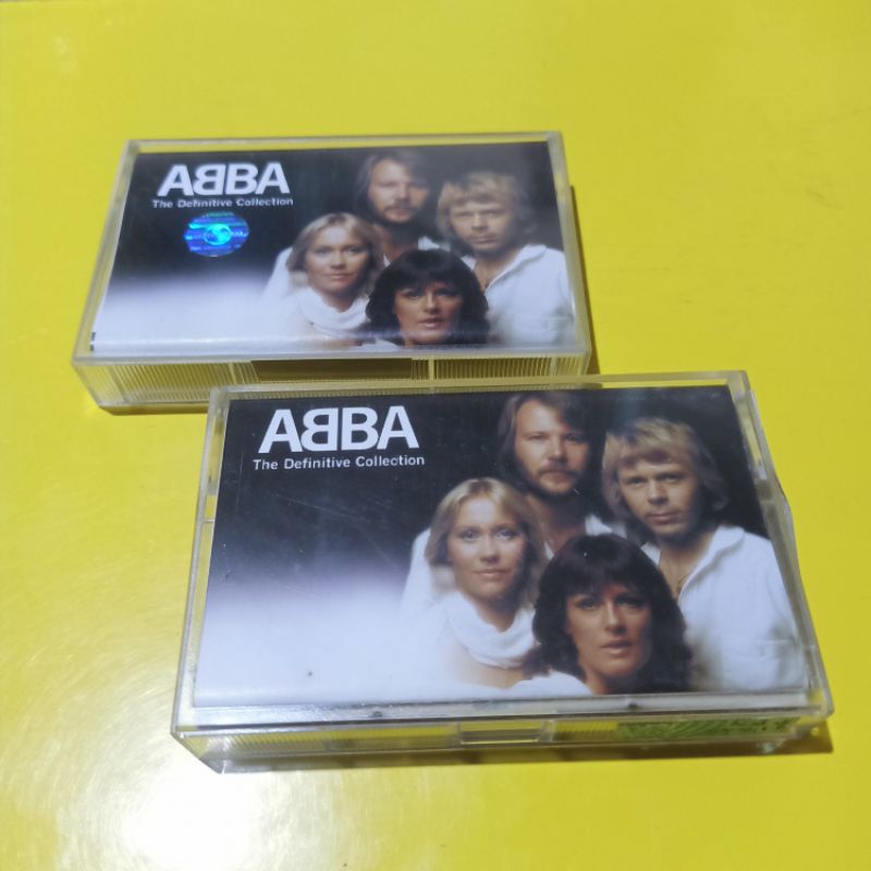 Kaset ABBA The Definitive Collection Cassettte One & Two Dijual Paket