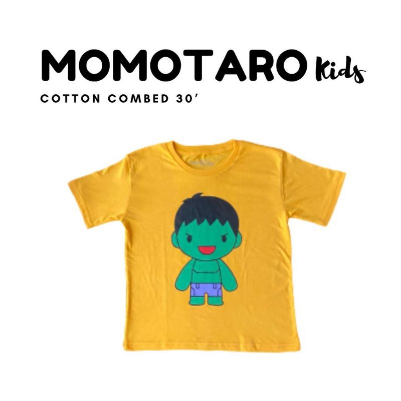 Kaos Anak Hulk MOMOTARO Unisex
