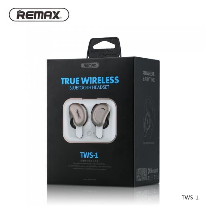 Remax Wireless Bluetooth Earphone TWS-1 Series with Charging Box