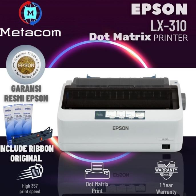 TERBARU Printer Epson LX-310 / LX 310 Dot Matrix Printer - Garansi Resmi Epson Terlaris