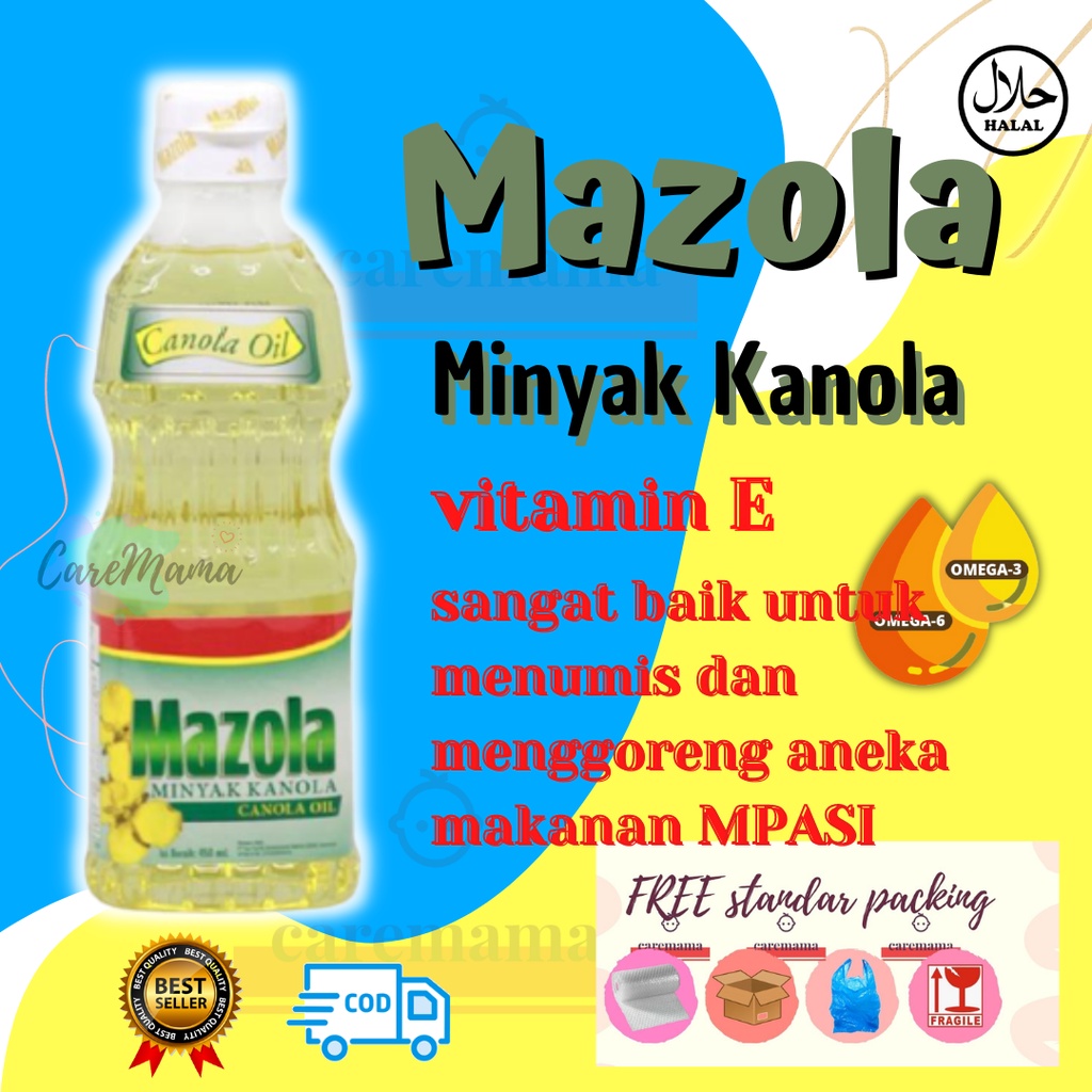 Mazola Canola Oil Minyak Goreng Minyak Kanola Minyak Mazola Vitamin E Mpasi Bayi Minyak Bayi 450ml Shopee Indonesia