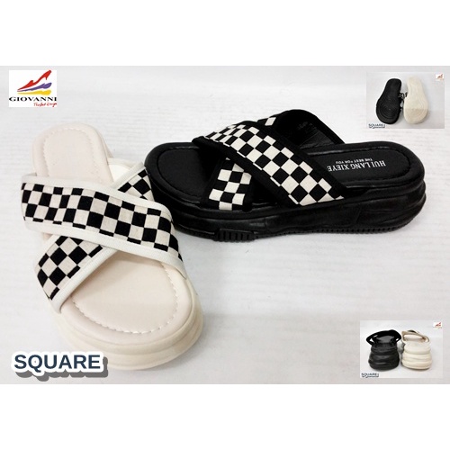 SQUARE Giovanni sendal untuk wanita