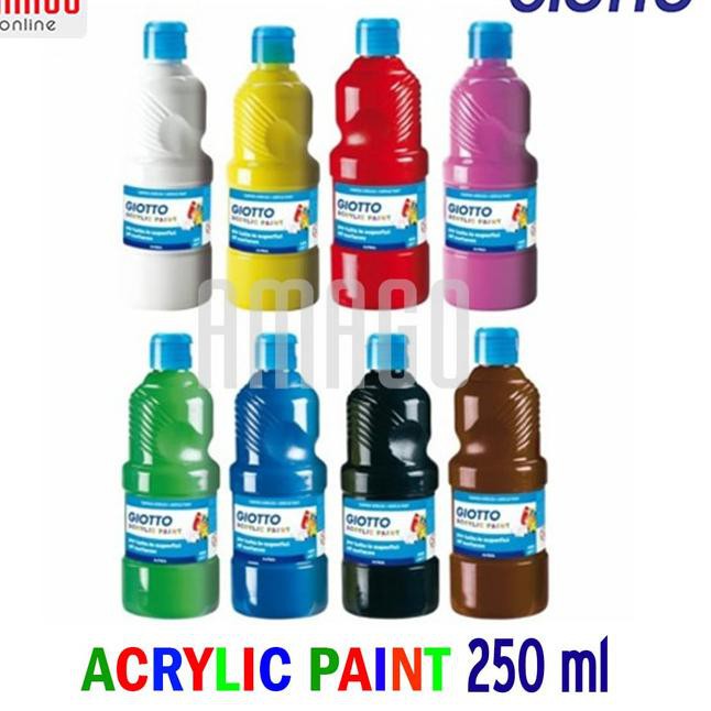 

Terlaris-018 GIOTTO ACRYLIC PAINT - WHITE - 250 ml - 534001