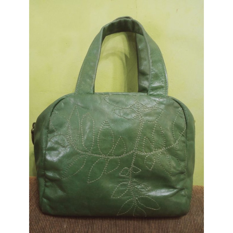 Handbag Gjili kulit asli preloved