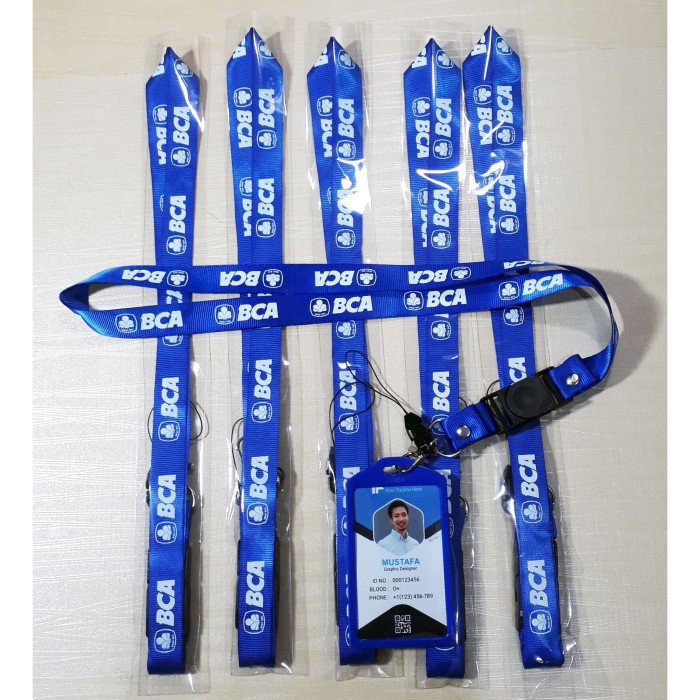 

Spesial Bank Bca Lanyard Id Card/Gantungan Id Card (Paket Murah) Terlaris