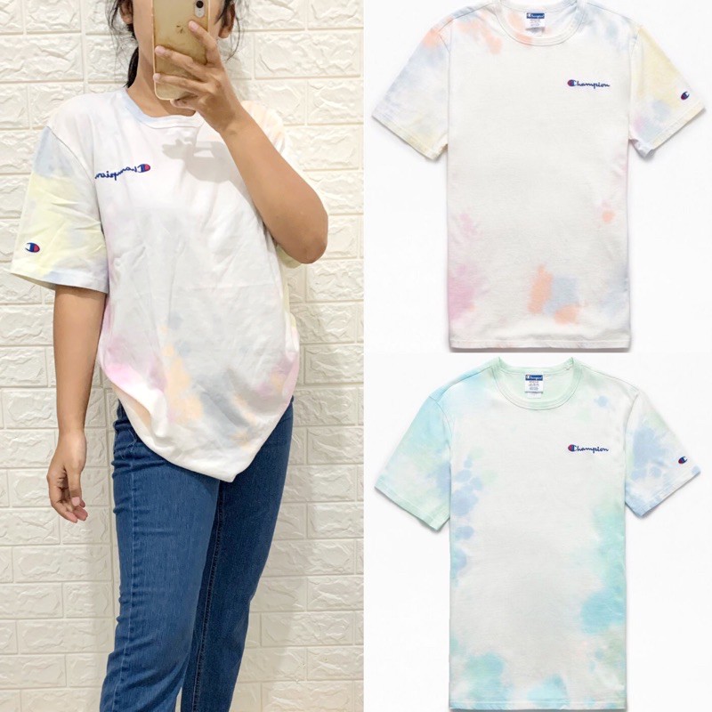 Champion Tie Dye Tshirt (100% Original)