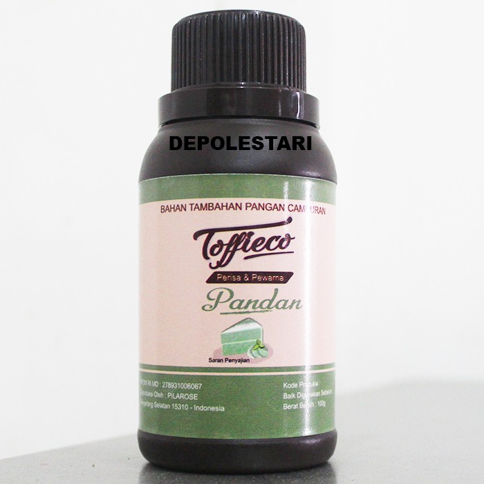 

Toffieco Pasta Pandan 100ml