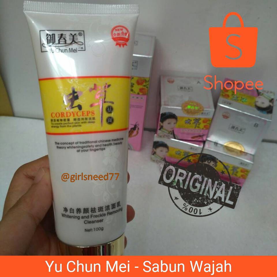 FICIAL FOAM YU CHUN MEI ORIGINAL CORDYCEPS  BPOM