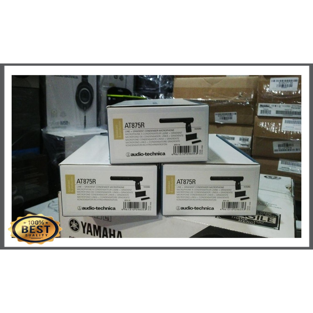 Mishad Shop -  Audio Technica AT875R Short Condenser Shotgun Microphone B&H GU-5117-1254