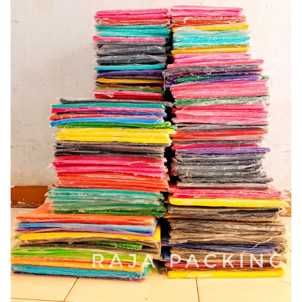 &lt;Isi 50 pcs&gt; Plastik Packing HD PLONG UK 30X40 POND Tebal 0,45 Plastik Olshop/Plastik Gamis Hoodie