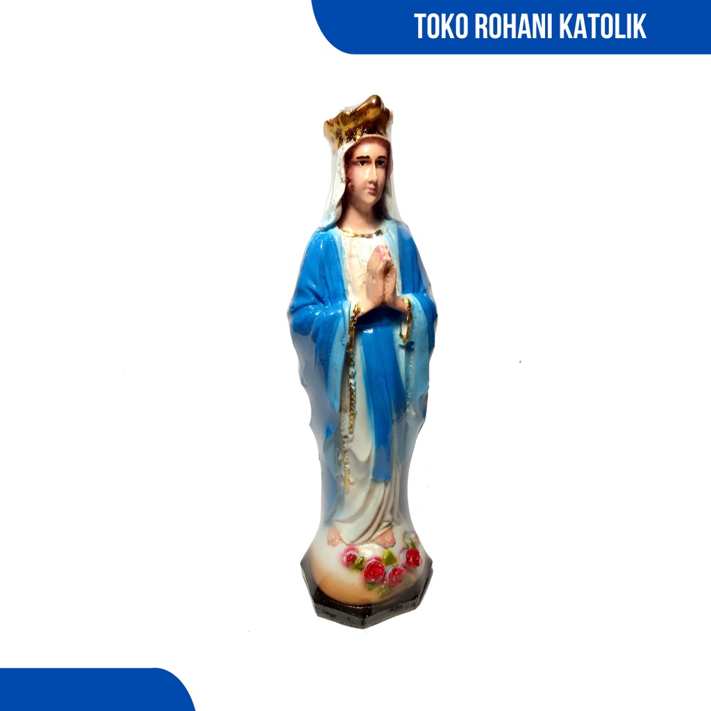 PATUNG MARIA LORDES 20 CM / PATUNG BUNDA MARIA / PATUNG KATOLIK MURAH / PATUNG MARIA LOURDES