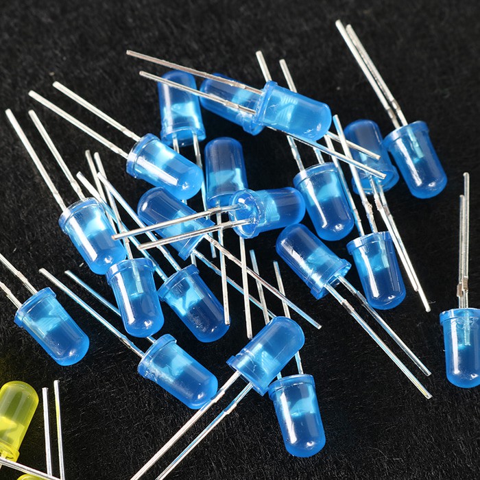 HQ 5mm long-legged Blue LED (F5AB2UC)