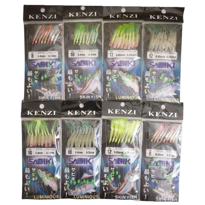 KOTREKAN Kenzi SABIKI No.8,10,12 & Kail triple hook Size 4 & 5 Titanum Fishing Take/pc