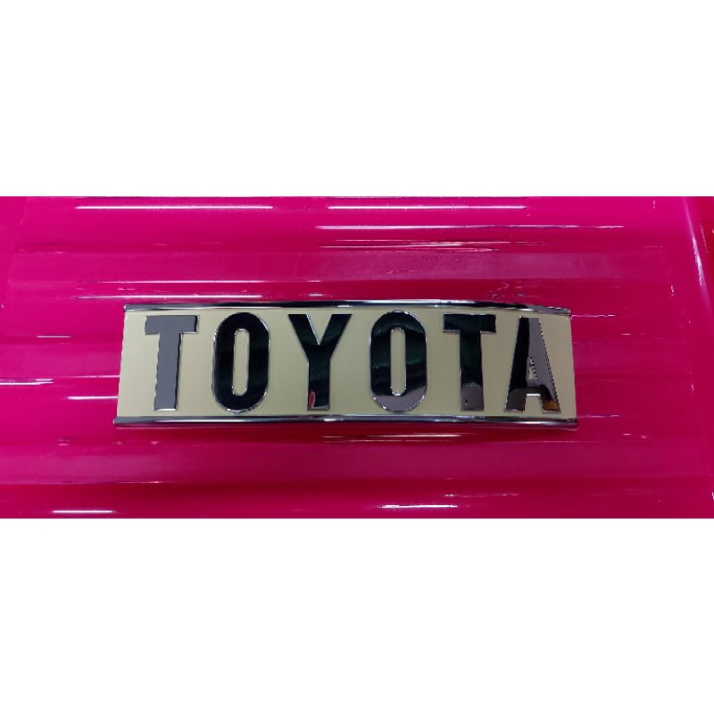 Emblem toyota belakang hardtop FJ40 BJ40 ORI