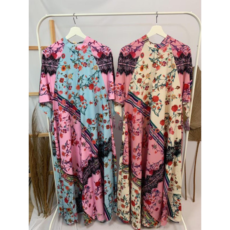 Maxi Dress Gamis Luna Import BKK ORI BY. RX