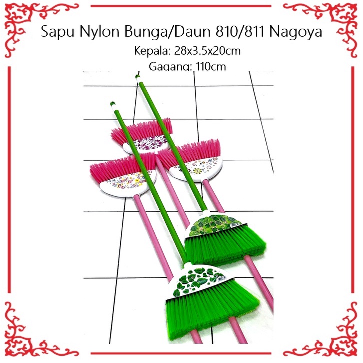 Sapu Nylon Bunga/Daun 810/811 Nagoya