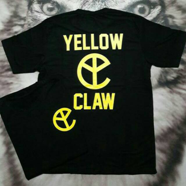 Kaos / tshirt musik yellow claw