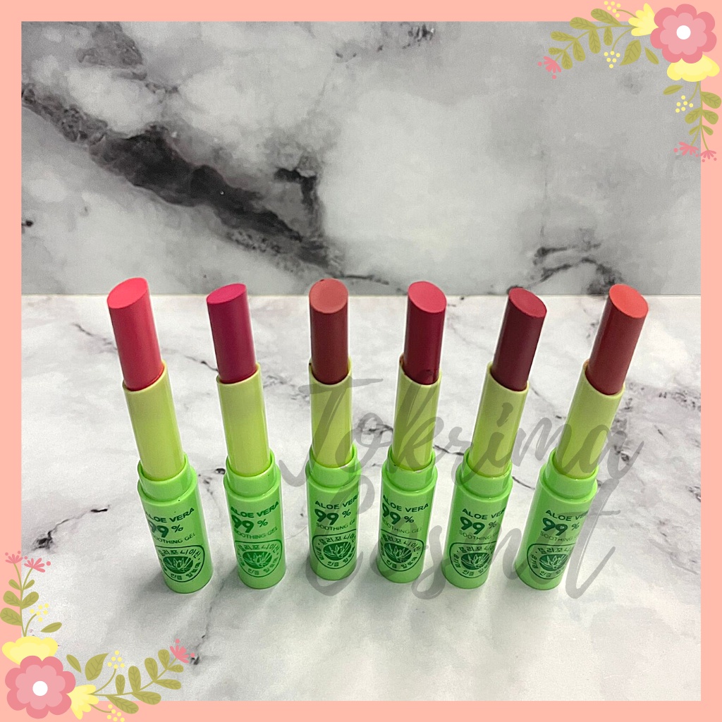 [LUSINAN] LIPSTIK MEOVER ALOEVERA