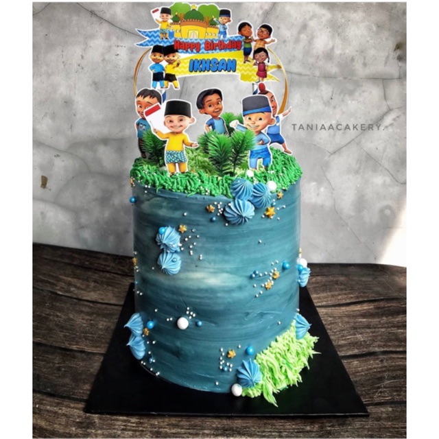 Topper Cake Birthday UpinIpin / Upin