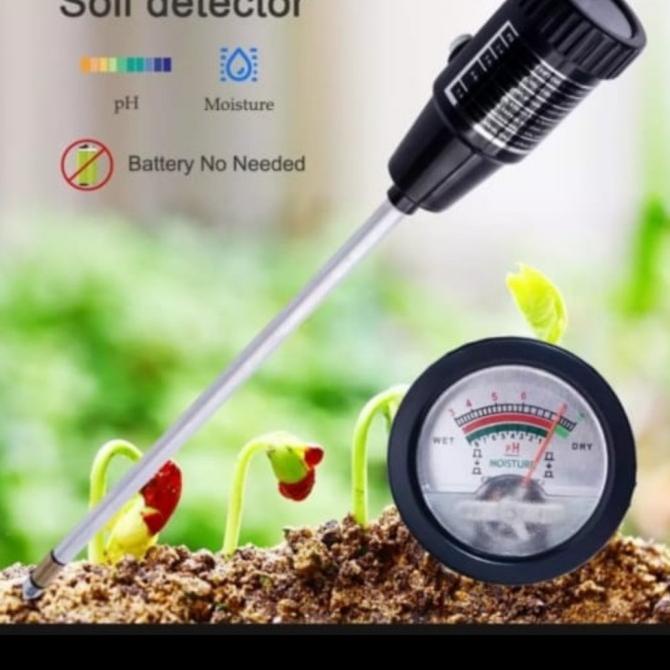 Alat Ukur Ph Tanah Soil Ph Detector Moisture Tester Meter