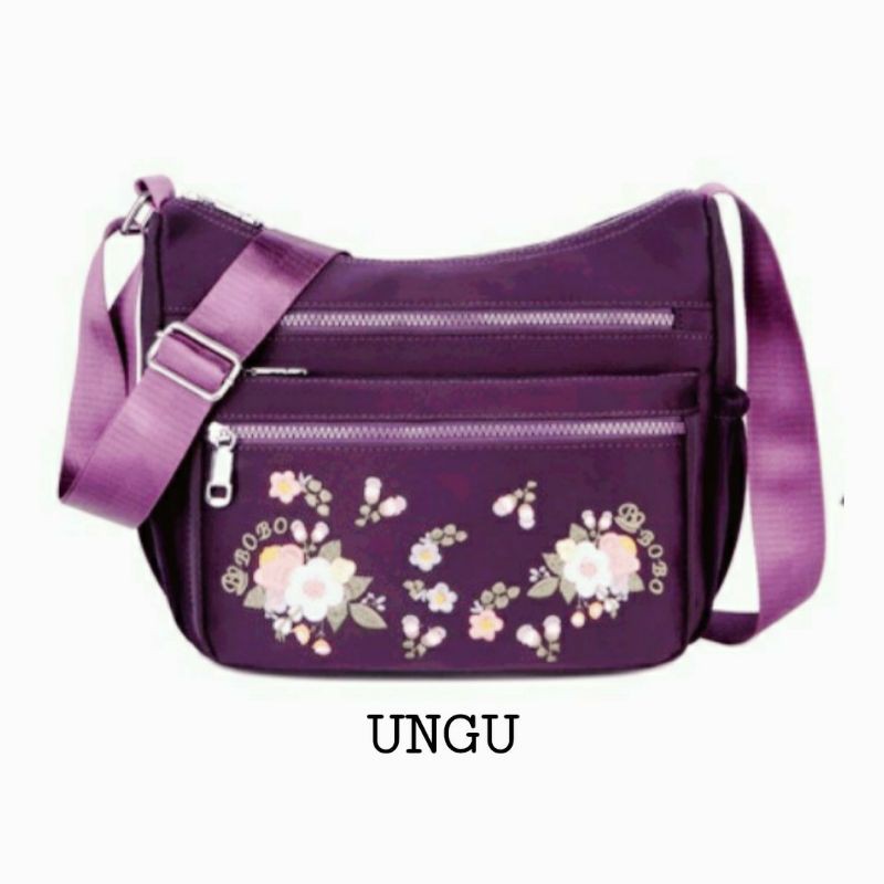 COD SALE 2.2 - TAS SELEMPANG BORDIR BUNGA | TAS CHIBAO | TAS WANITA SELEMPANG FASHION KOREA STYLE HOT SALE