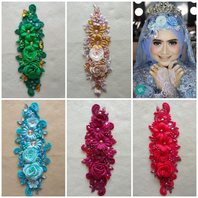 herpis murah meriah cantik untuk pengantin/ wisuda/ trima tamu/ hijab pesta