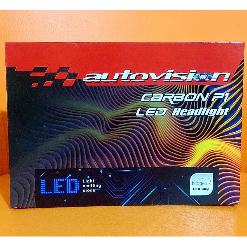 LED P1 Carbon Tipe H4 dan H11 Autovision ( XPANDER)