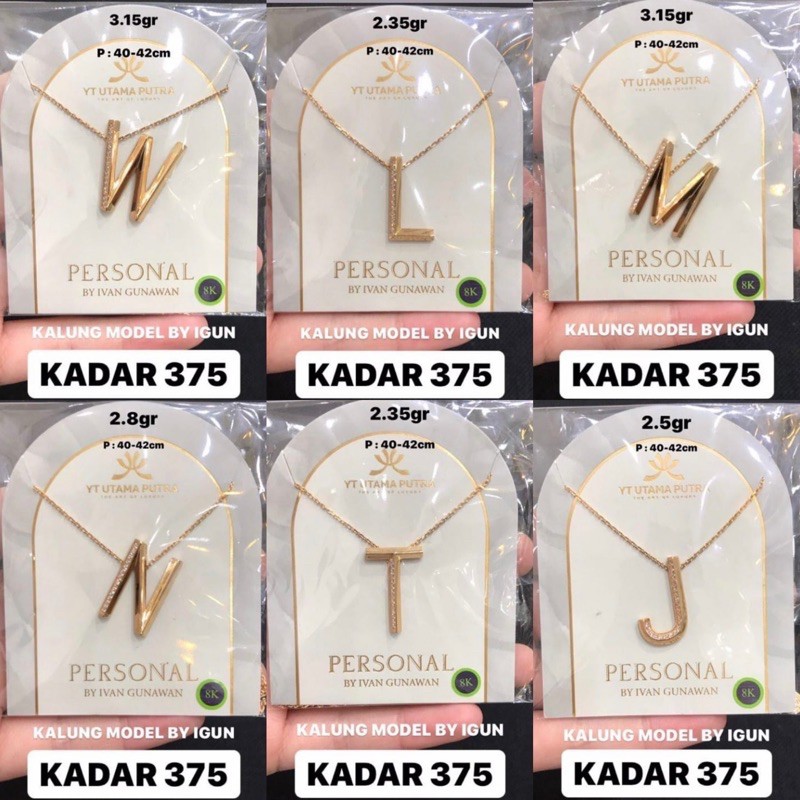 Kalung igun - Kalung Emas Asli - Kalung Emas 375 - Toko Emas - Toko Mas asli - Perhiasan Emas