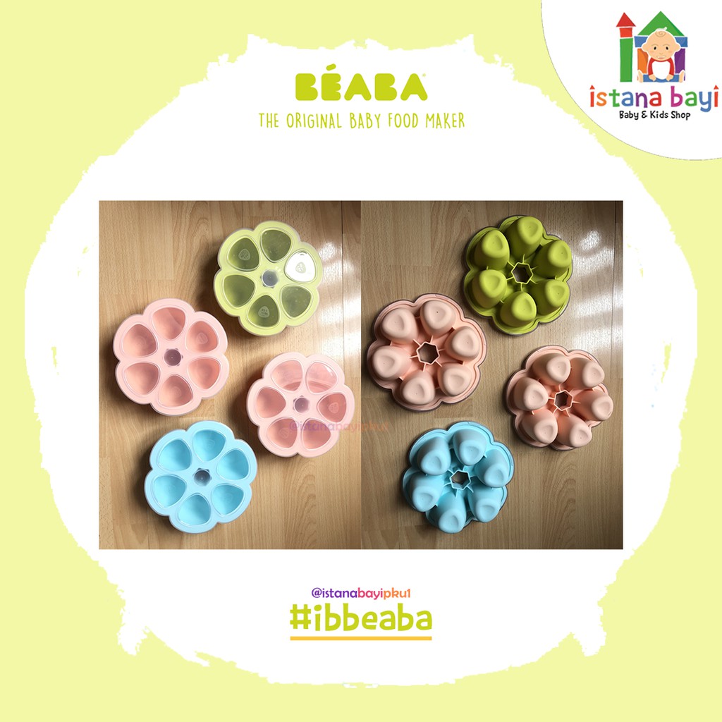 Beaba Silicone Multiportion 150ml - Penyimpanan Makanan Bayi