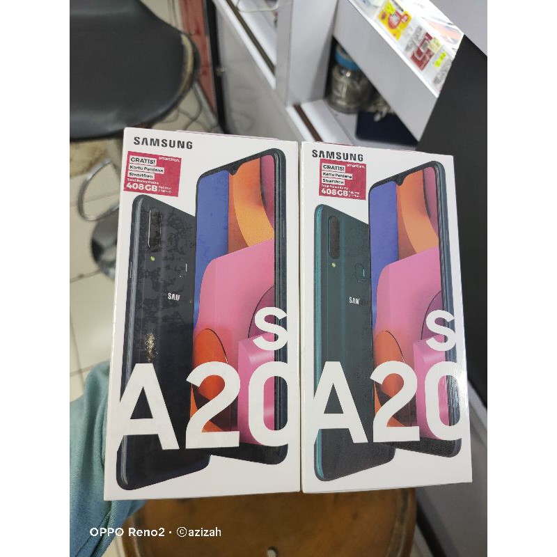 Samsung A20s 3/32 & 4/64 baru segel garansi resmi Sein