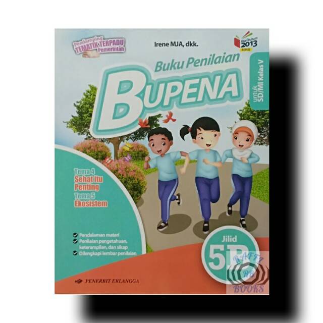 Bupena 5b Kelas 5 Sd Mi K13n Erlangga Shopee Indonesia