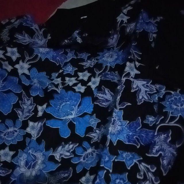 (dua Warna)batik Couple  Keluarga Ayah Ibu Dan Anak Murah Berkualitas Istimewa Motif Cibulan