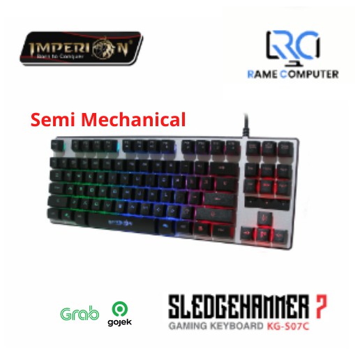 Keyboard Gaming Imperion Sledgehammer 7 TKL semi mechanical