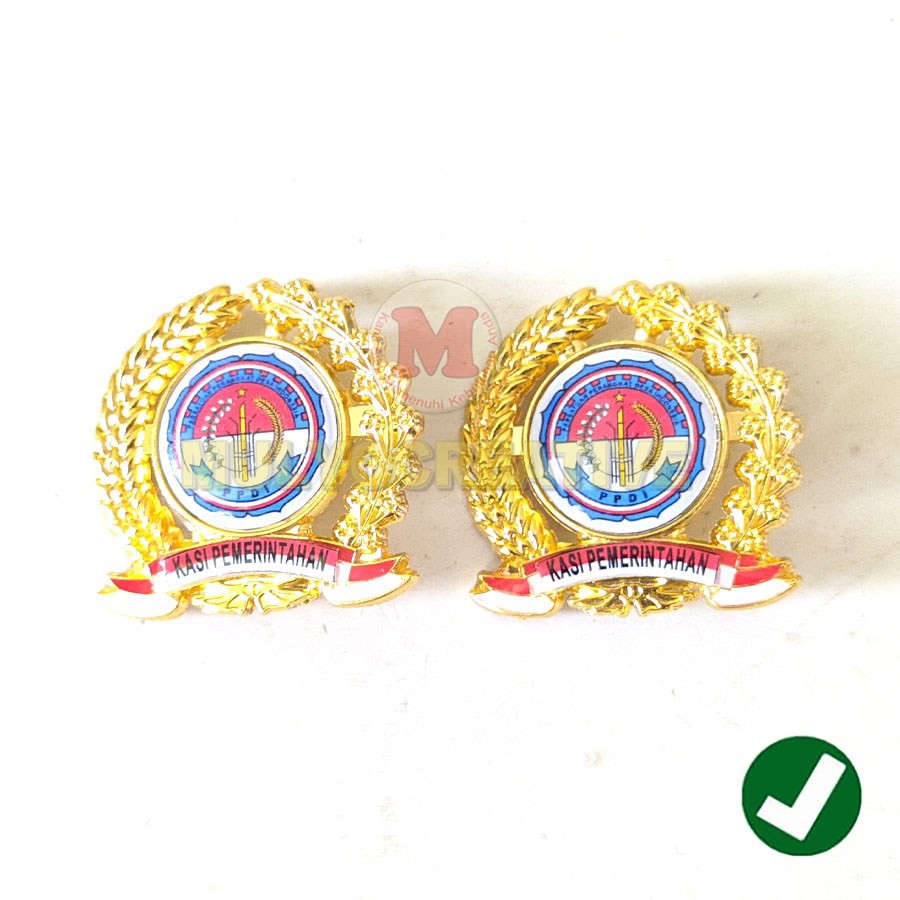 Pin Bros Perangkat Desa Kasi Pemerintahan Lencana Logo PPDI Murah