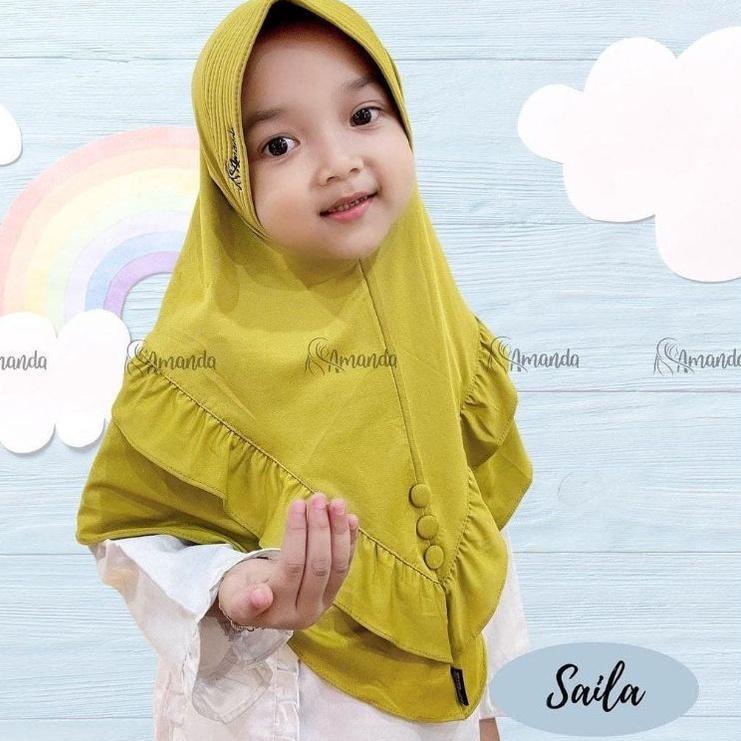Terbaik.. Hijab anak instan amanda