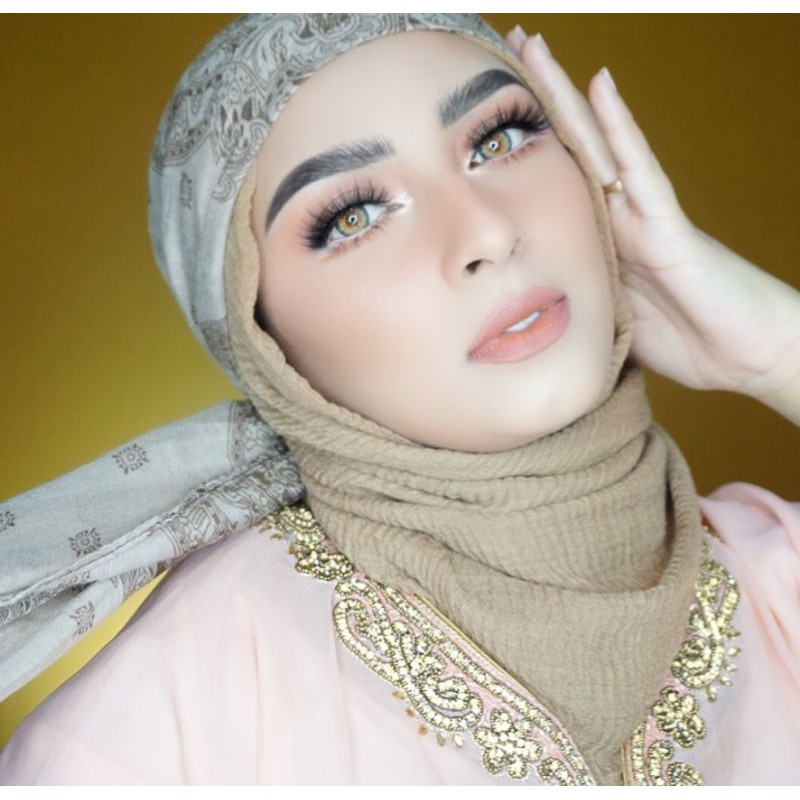 SOFTLENS TOP GEL JACE POP BROWN / GREY / BROWN / BLUE  - BISA MINUS ( -0.50 s/d -10.00 )