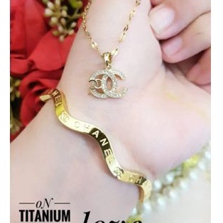 Titanium kalung gelang t2988